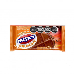MISKY CHOC 25G CRUNCH