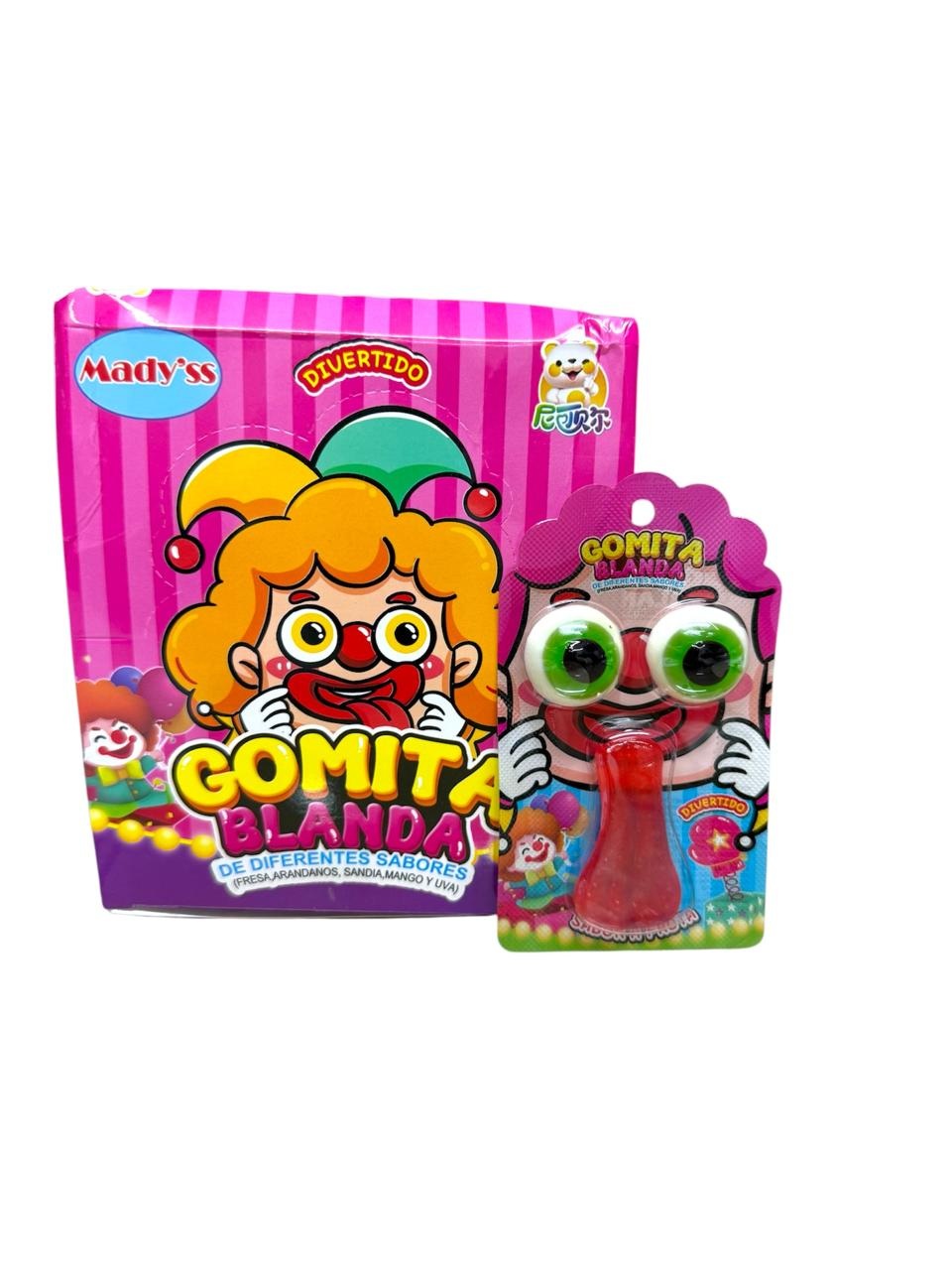 GOMAS CARITA PAYASITO C/U (30)