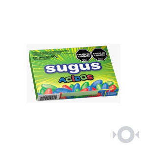 SUGUS CONFITADO ACIDO 50G