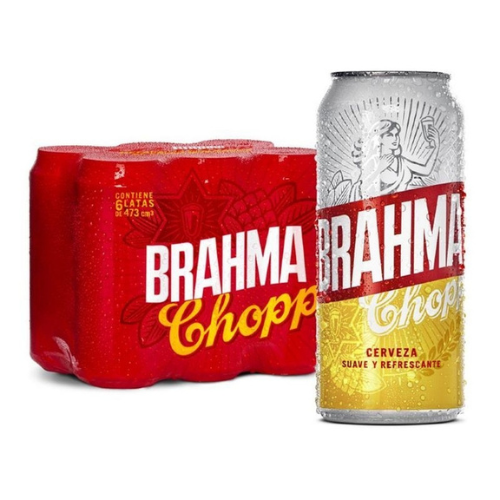 CERVEZA BRAHAMA X6U 473cc