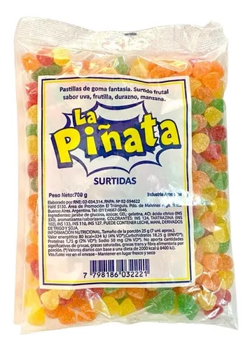 GOMAS PINATA SURTIDA 700G (8)