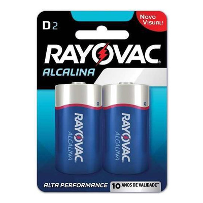 RAYOVAC ALKALINA D x 2