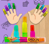 CHUP DEDO para colocar en los 5 dedos  (30)