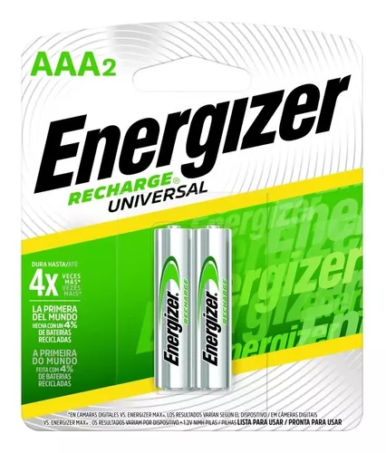 ENERGIZER RECARG NH12 BP2. AAA