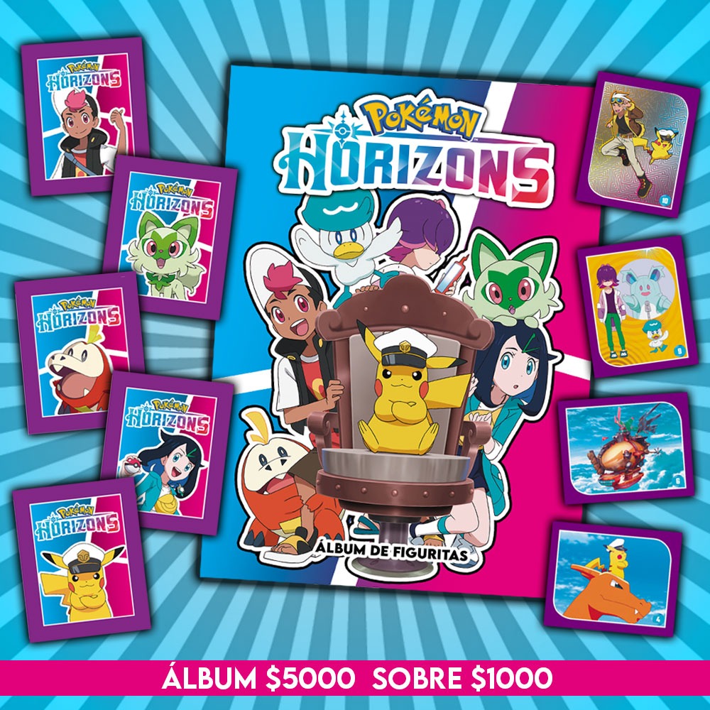 ALBUM POKEMON HORIZONS