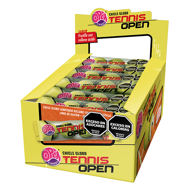 CHICLE TENNIS OPEN ACID AMAR 18T X4U.