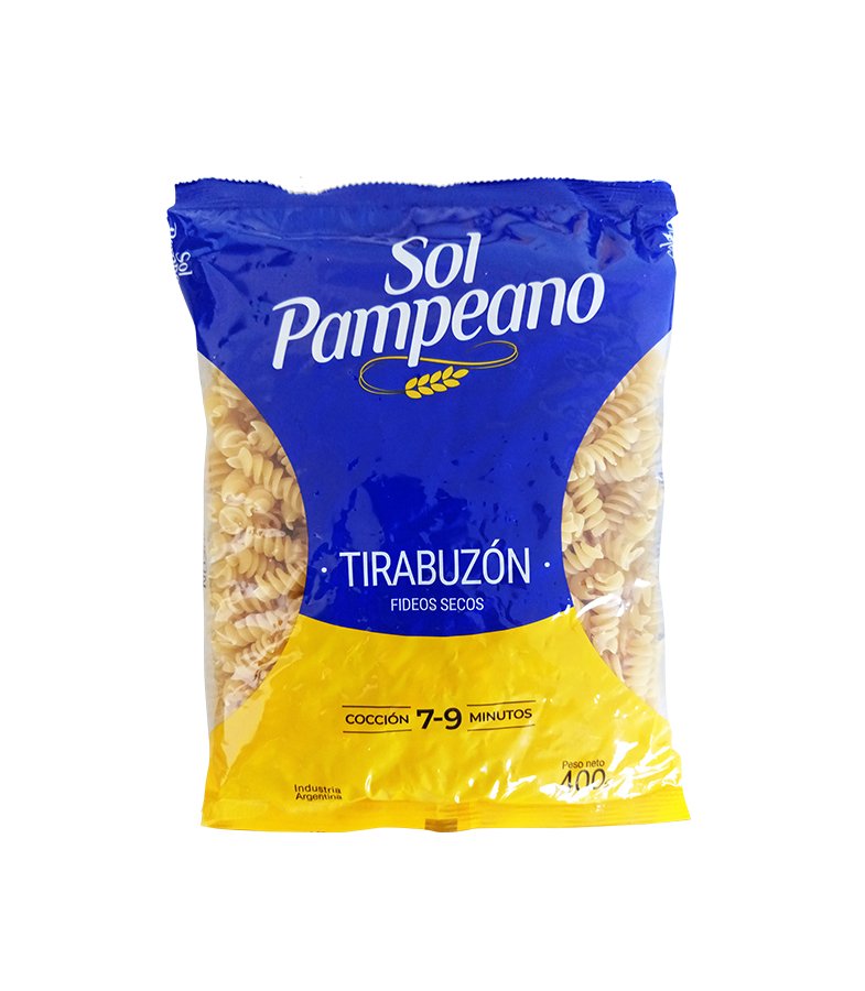 FIDEO SOL PAMPEANO TIRABUZON 500g (15)