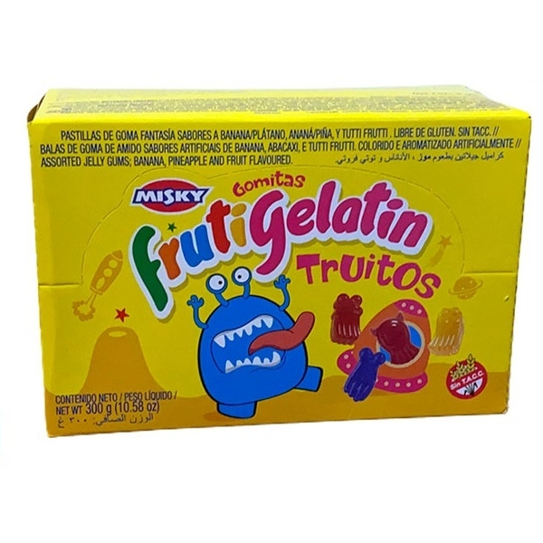 MISKY FRUTIGELATIN TRUITOS 25gx12.